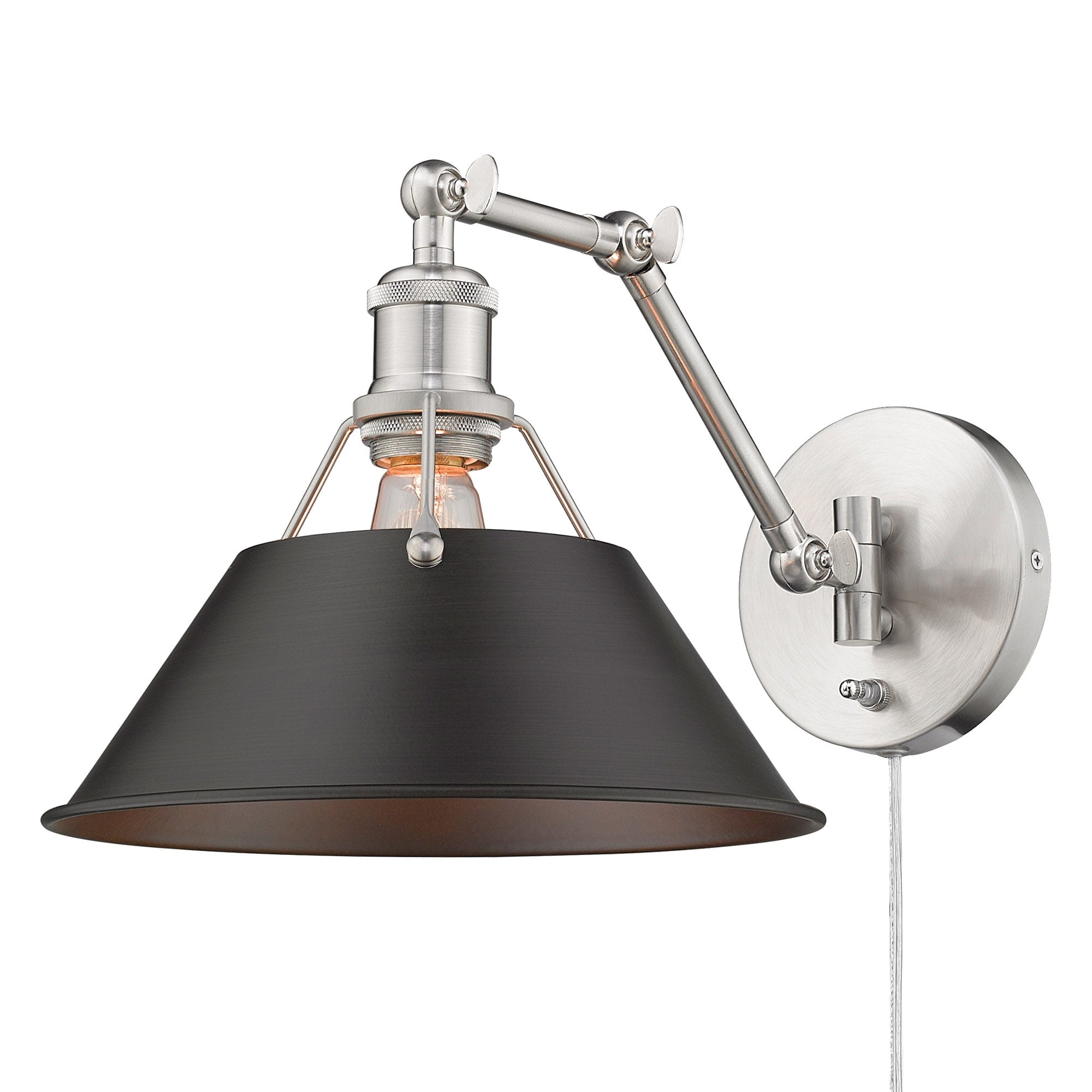 Applique da parete snodabile Orwell a 1 luce