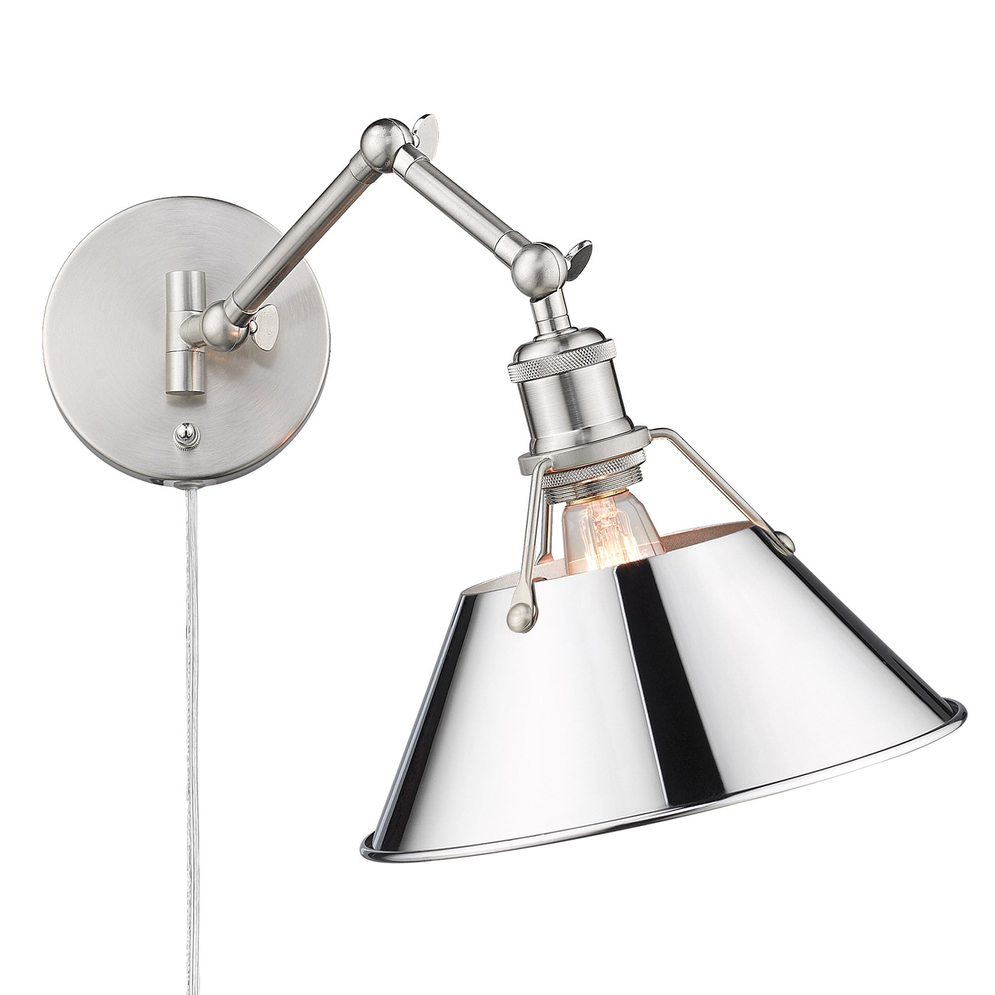 Applique da parete snodabile Orwell a 1 luce