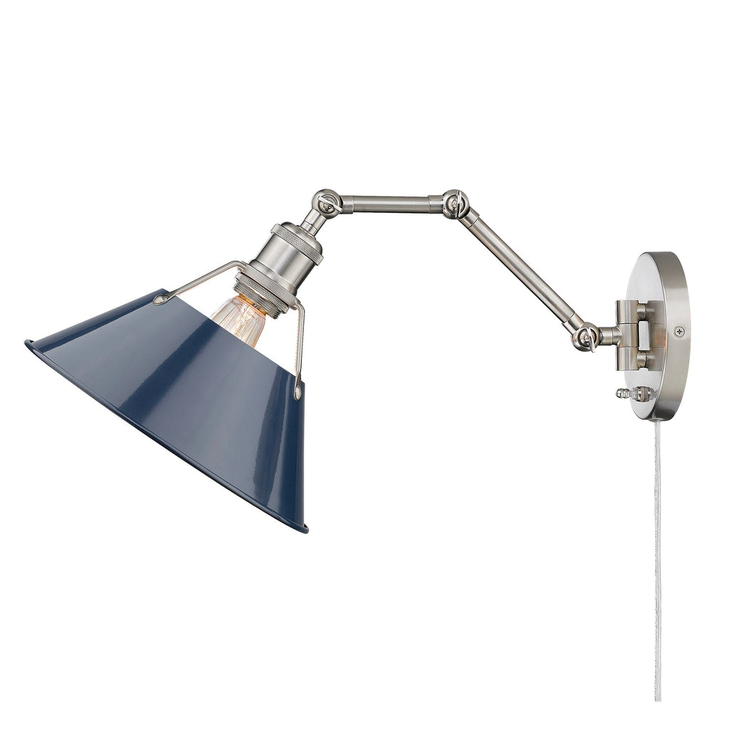 Applique da parete snodabile Orwell a 1 luce