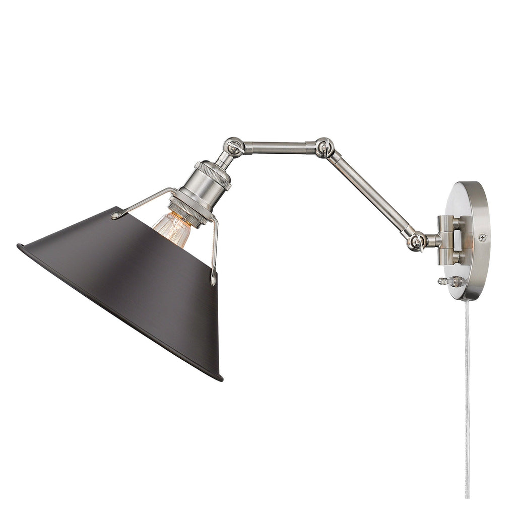 Applique da parete snodabile Orwell a 1 luce