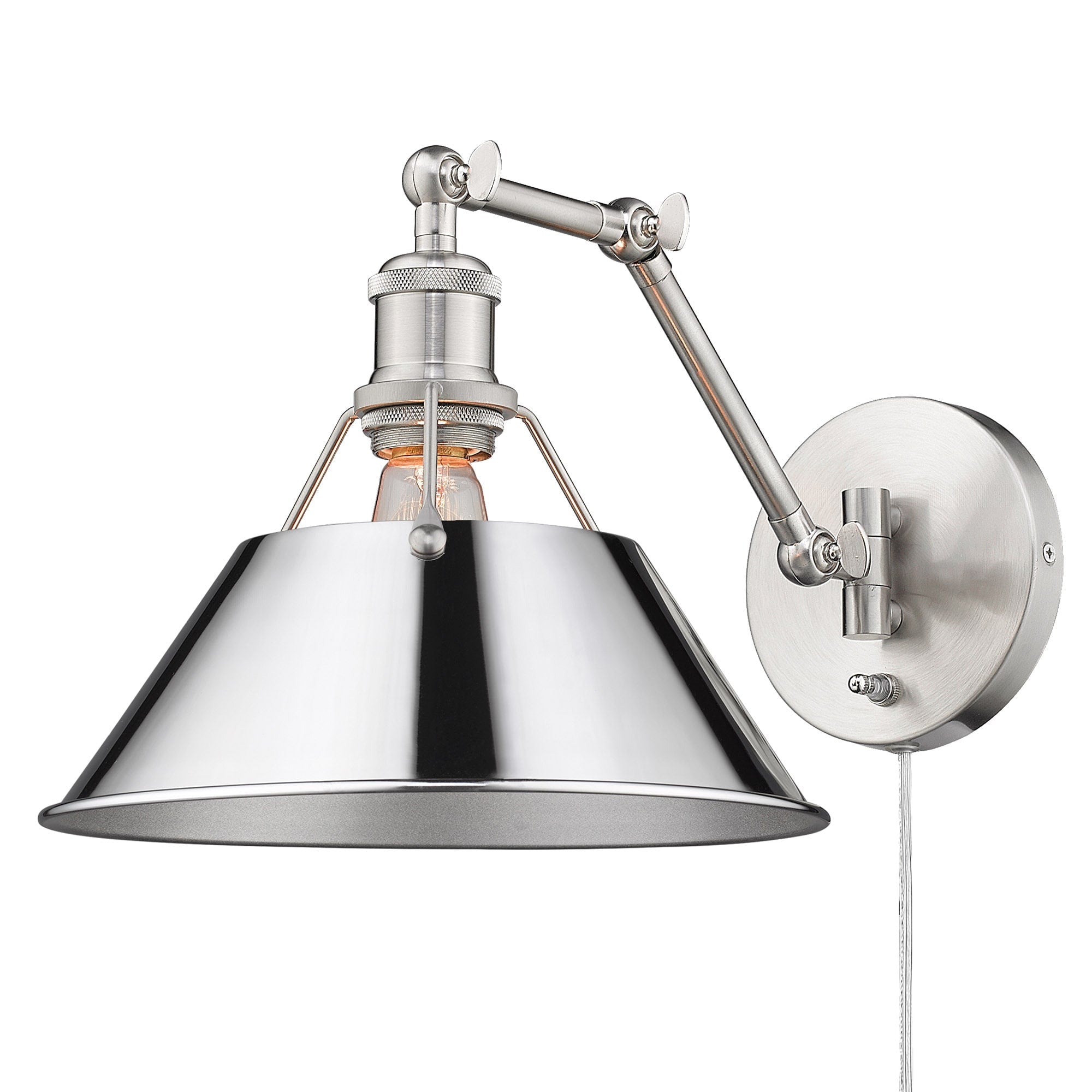 Applique da parete snodabile Orwell a 1 luce