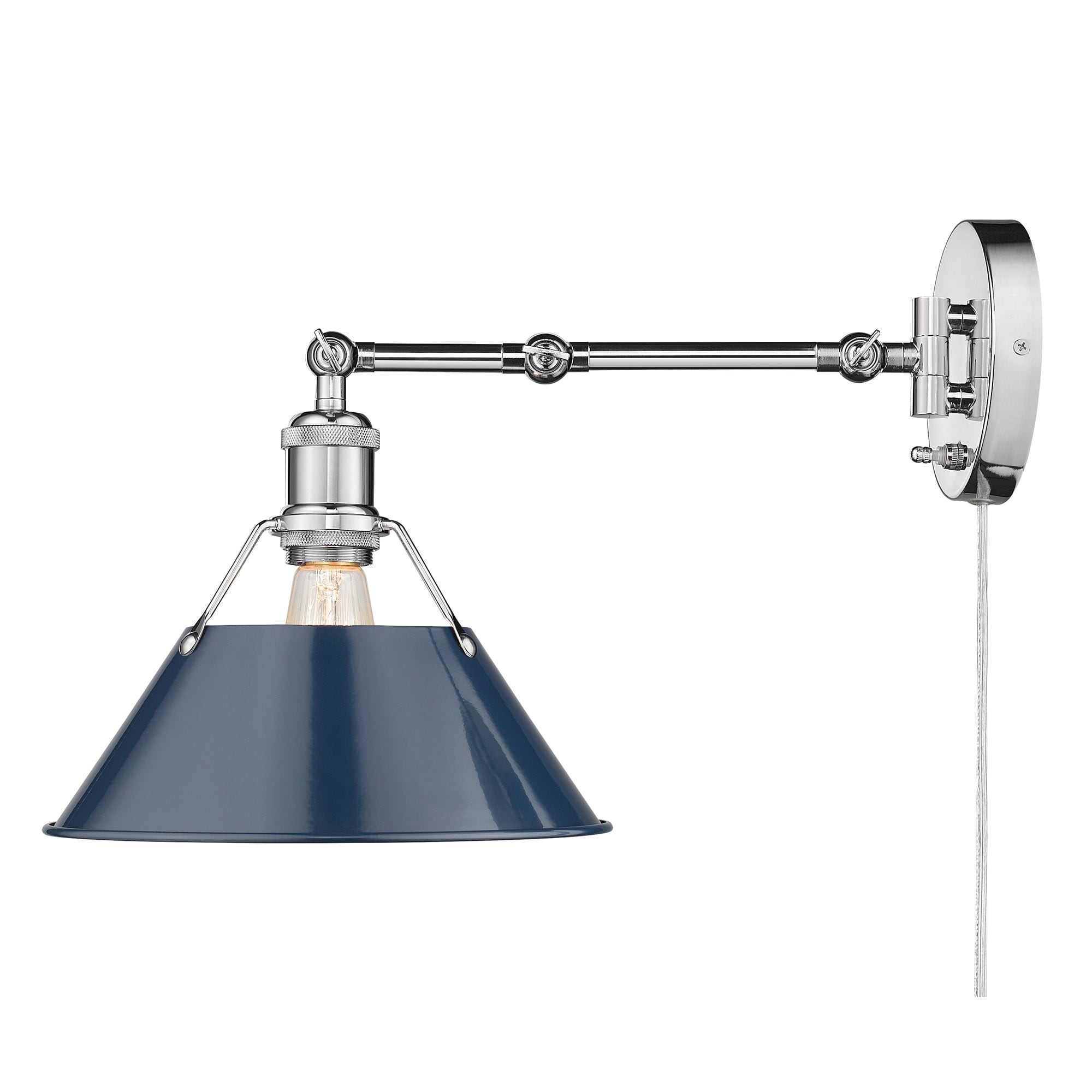 Applique da parete snodabile Orwell a 1 luce