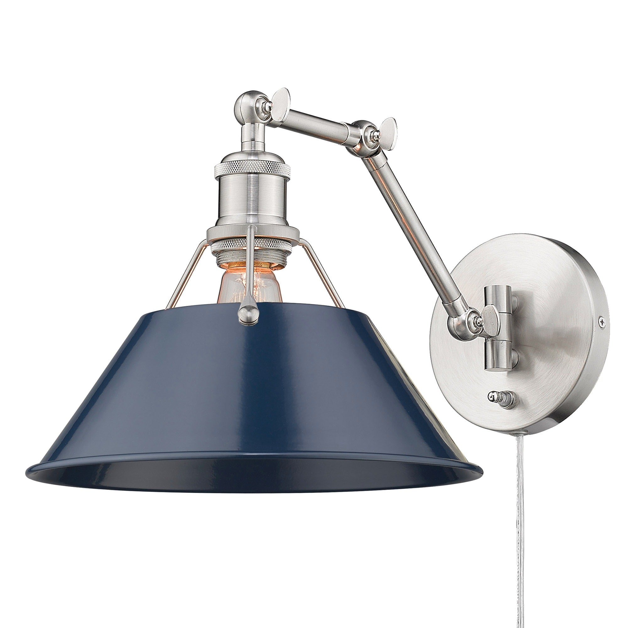 Applique da parete snodabile Orwell a 1 luce
