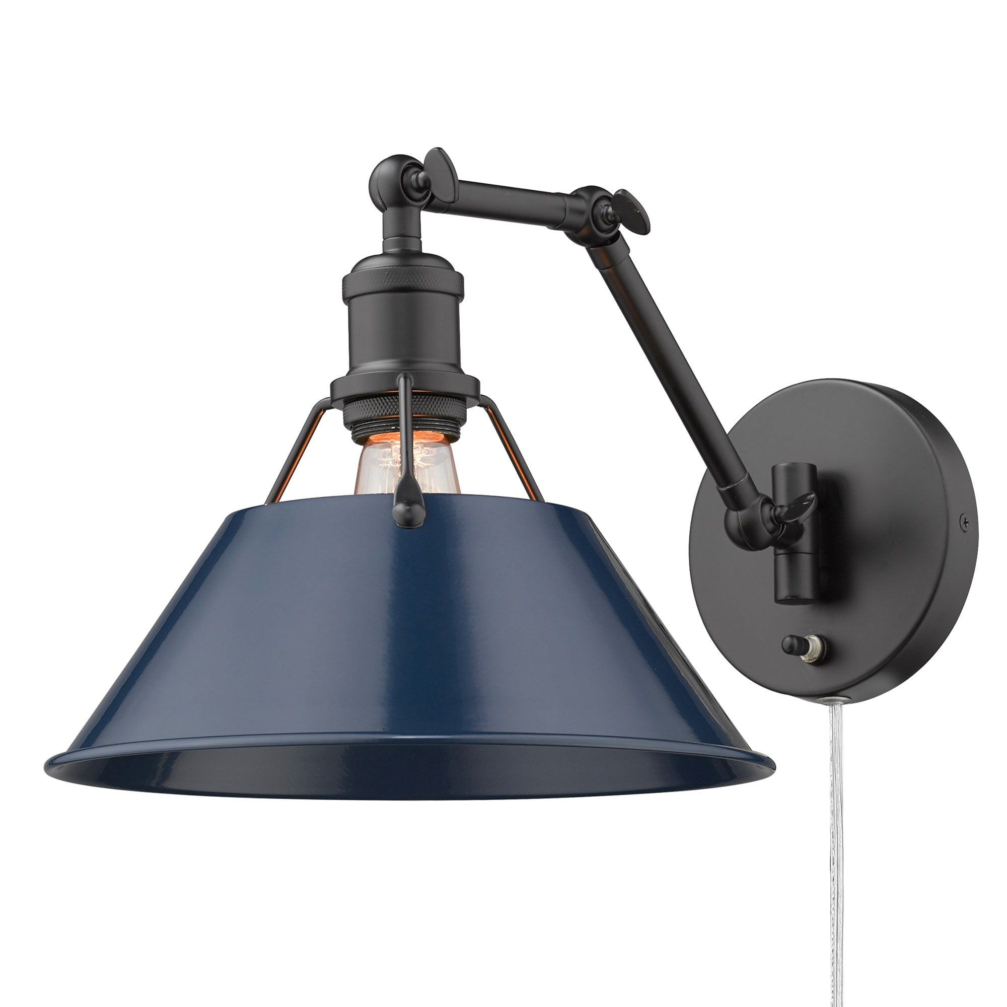 Applique da parete snodabile Orwell a 1 luce