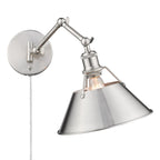 Applique da parete snodabile Orwell a 1 luce