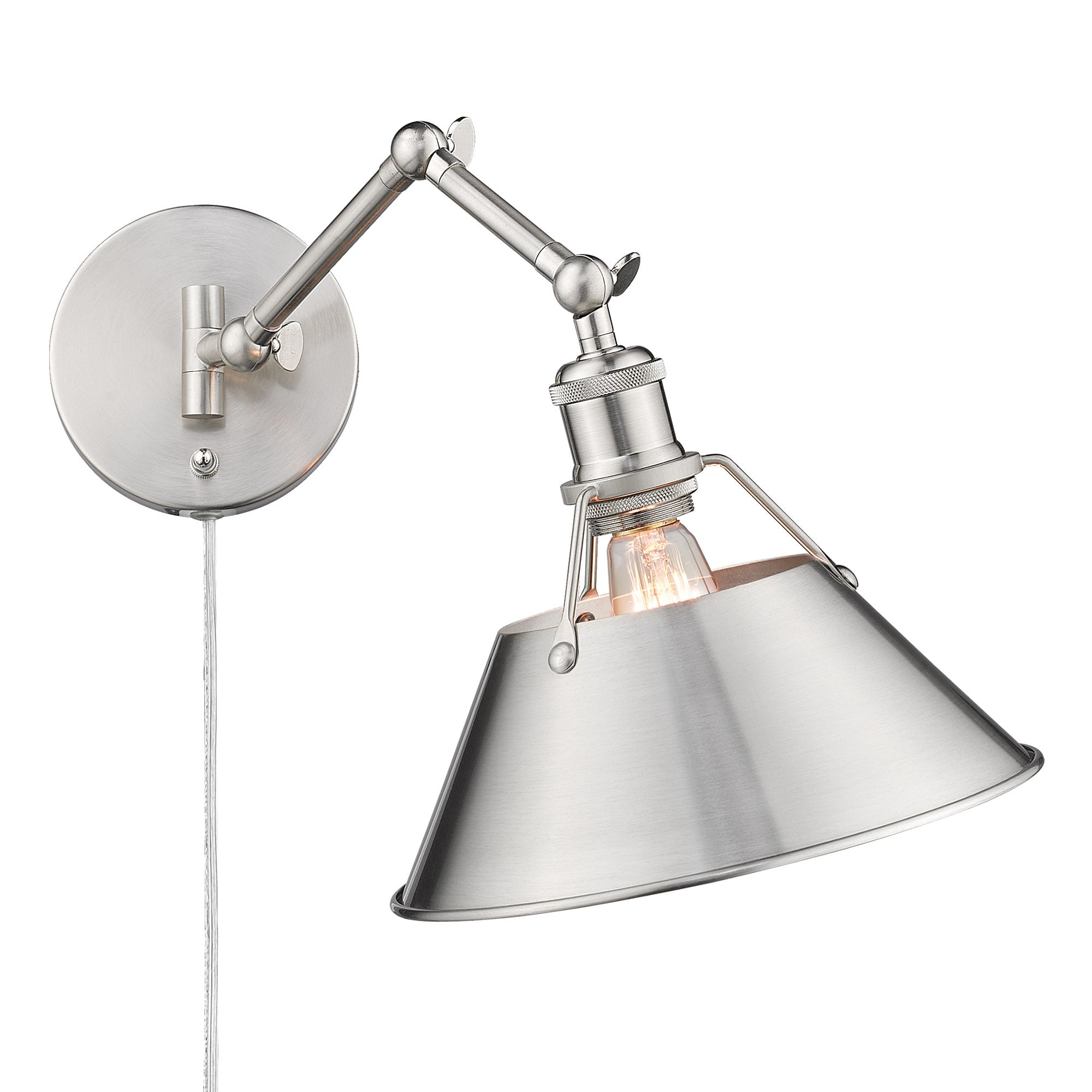 Applique da parete snodabile Orwell a 1 luce