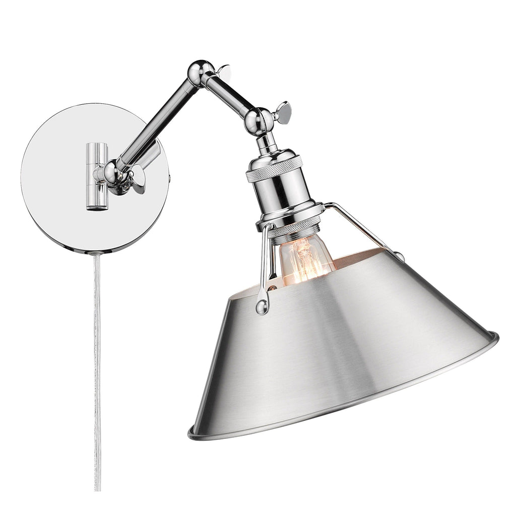 Applique da parete snodabile Orwell a 1 luce
