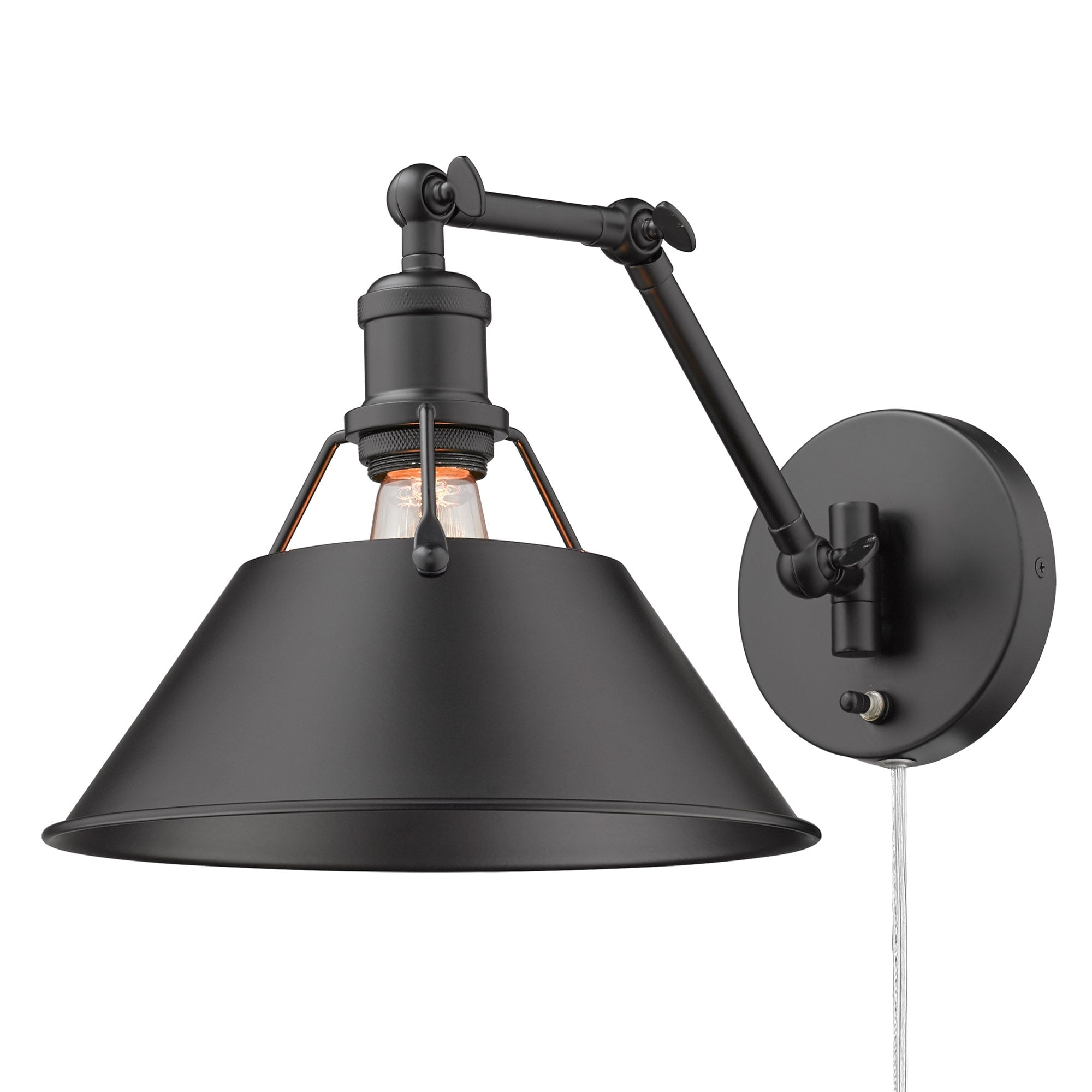 Applique da parete snodabile Orwell a 1 luce