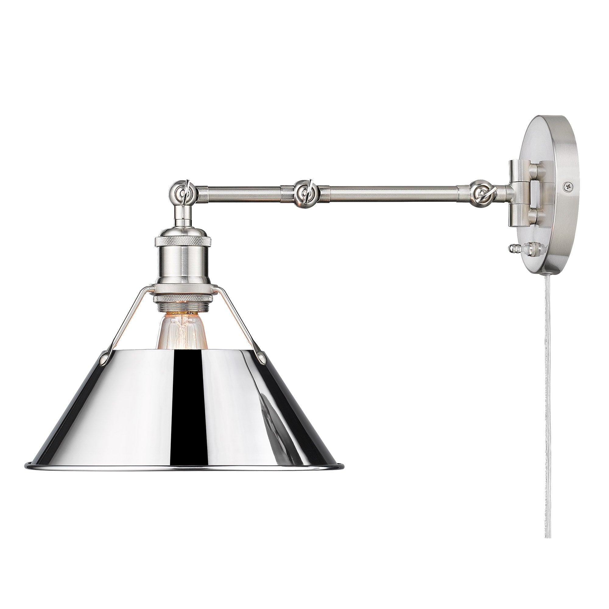 Applique da parete snodabile Orwell a 1 luce