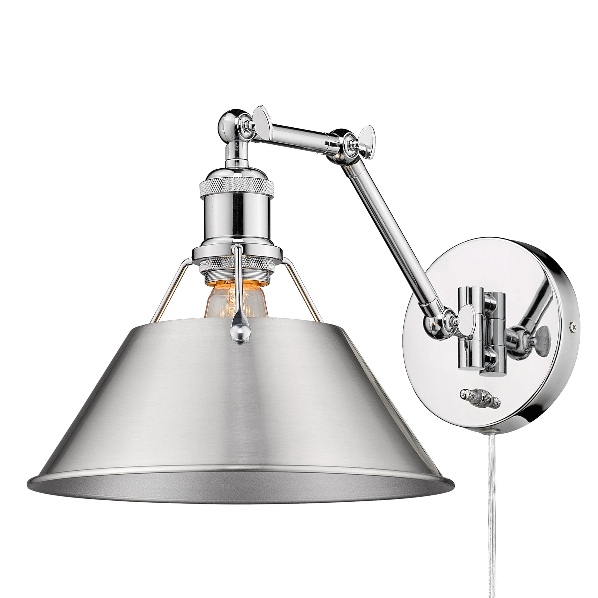Applique da parete snodabile Orwell a 1 luce