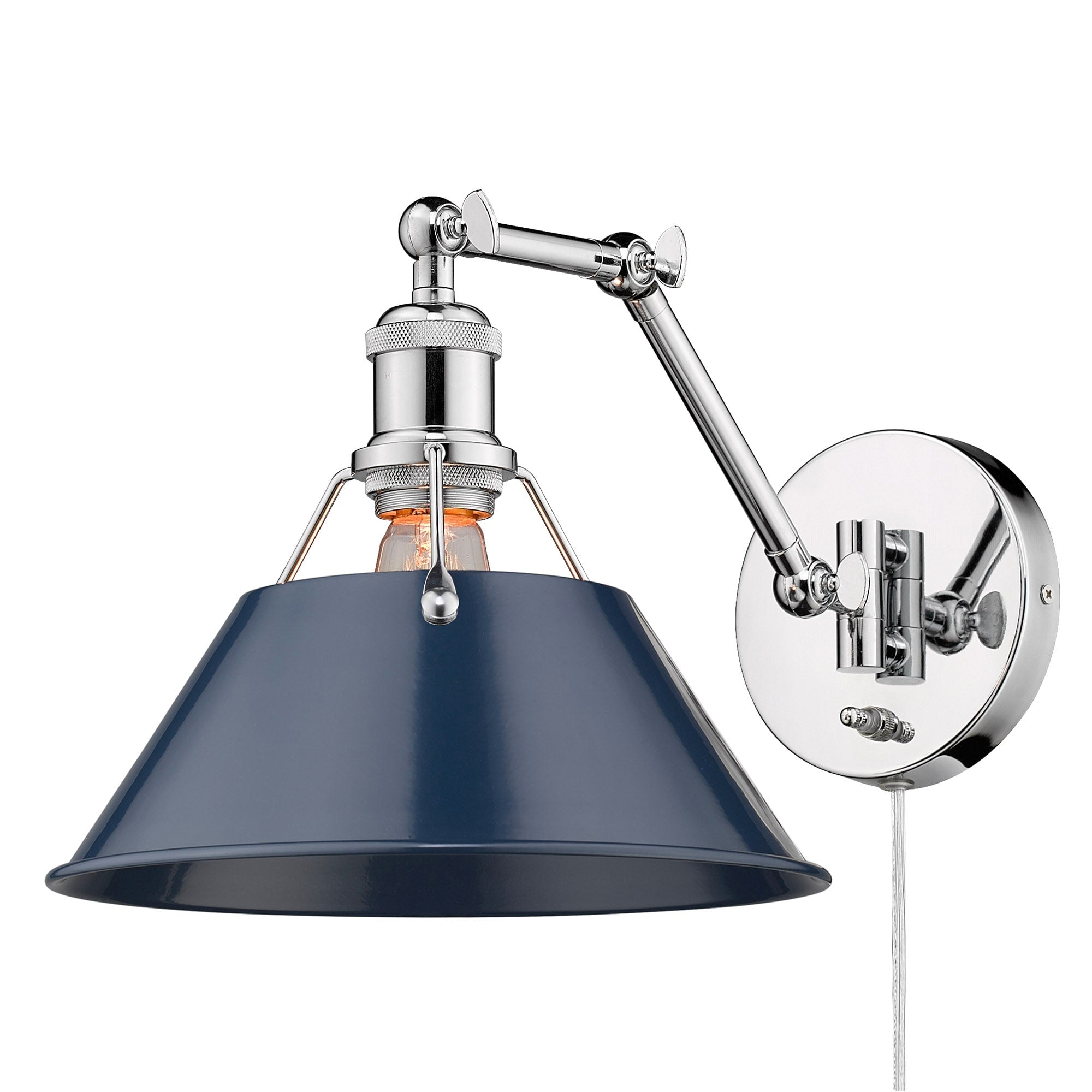 Applique da parete snodabile Orwell a 1 luce