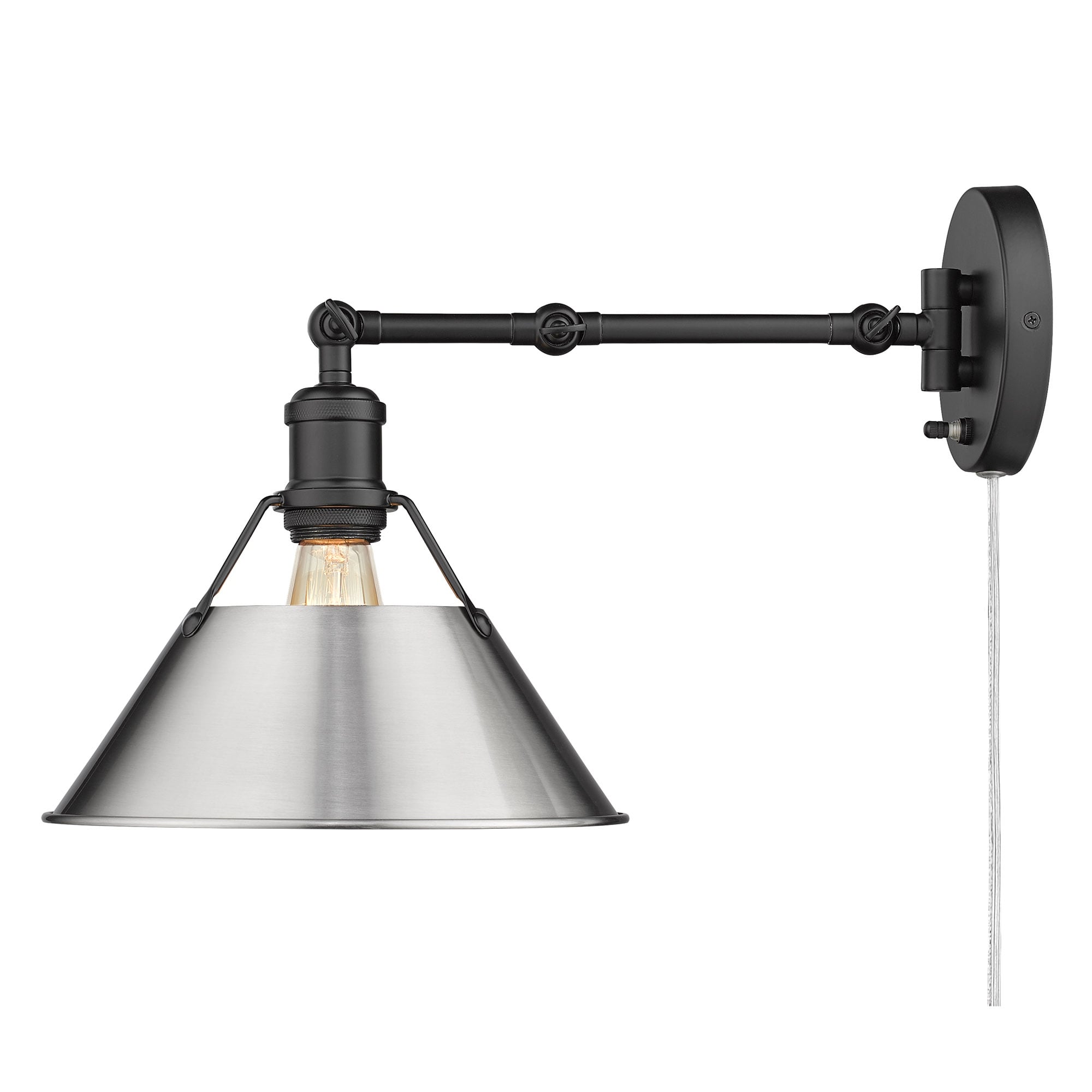 Applique da parete snodabile Orwell a 1 luce