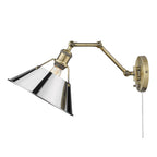 Applique da parete snodabile Orwell a 1 luce