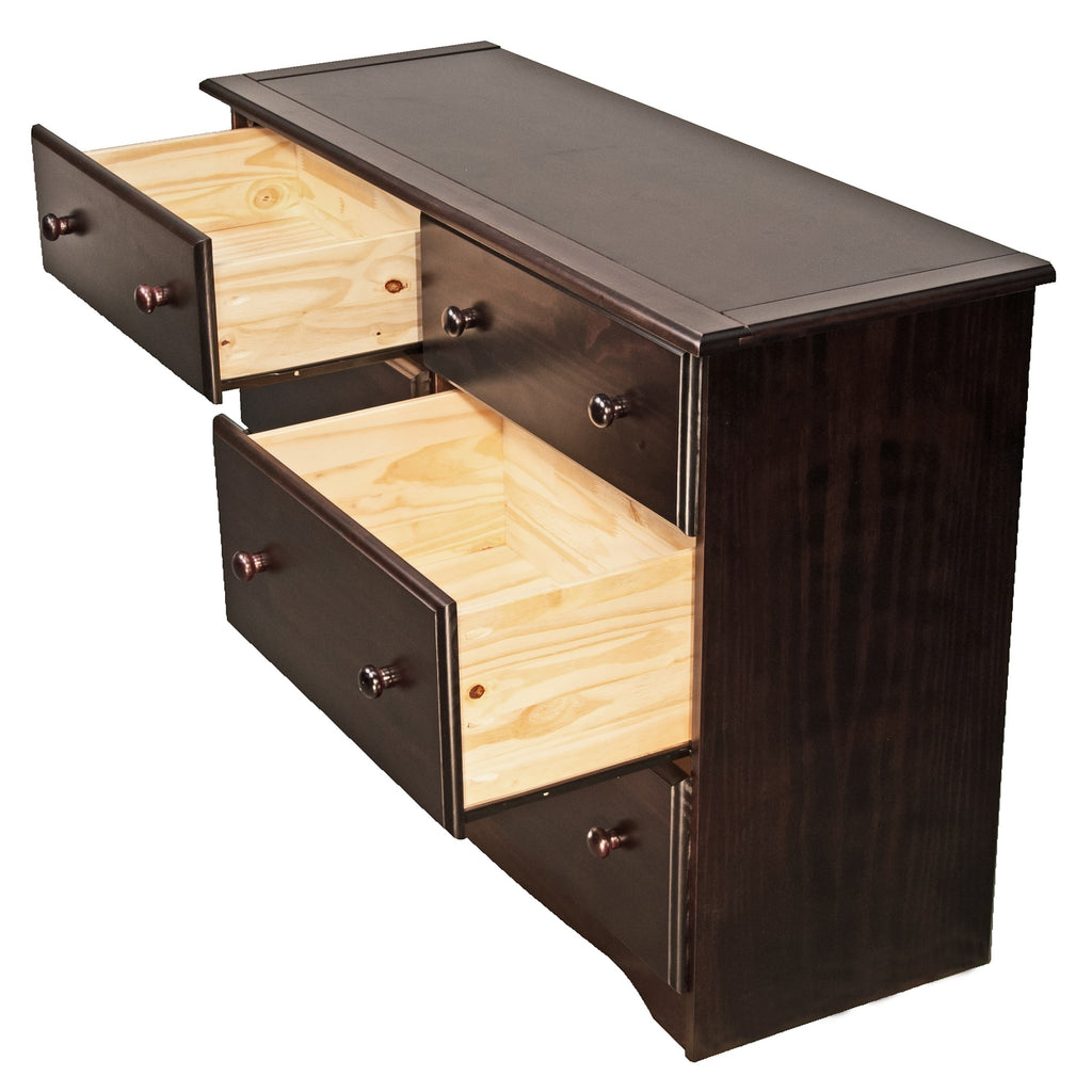 Comò a 6 cassetti in legno massello al 100% di Palace Imports