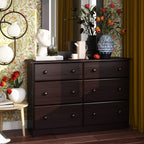 Comò a 6 cassetti in legno massello al 100% di Palace Imports