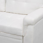 Divano componibile reversibile con letto estraibile, chaise longue con contenitore nascosto, gambe resistenti,