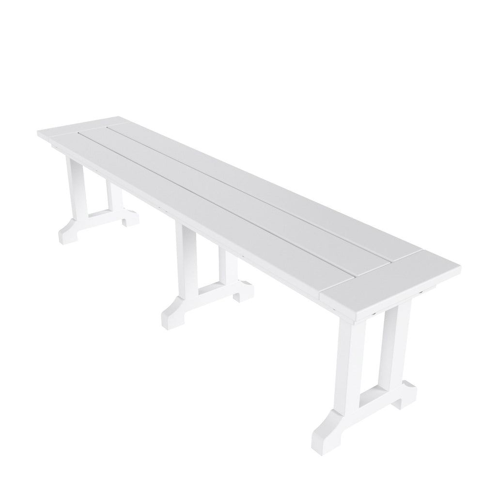 Panca da esterno Polytrends Laguna Hdpe All Weather Patio 65