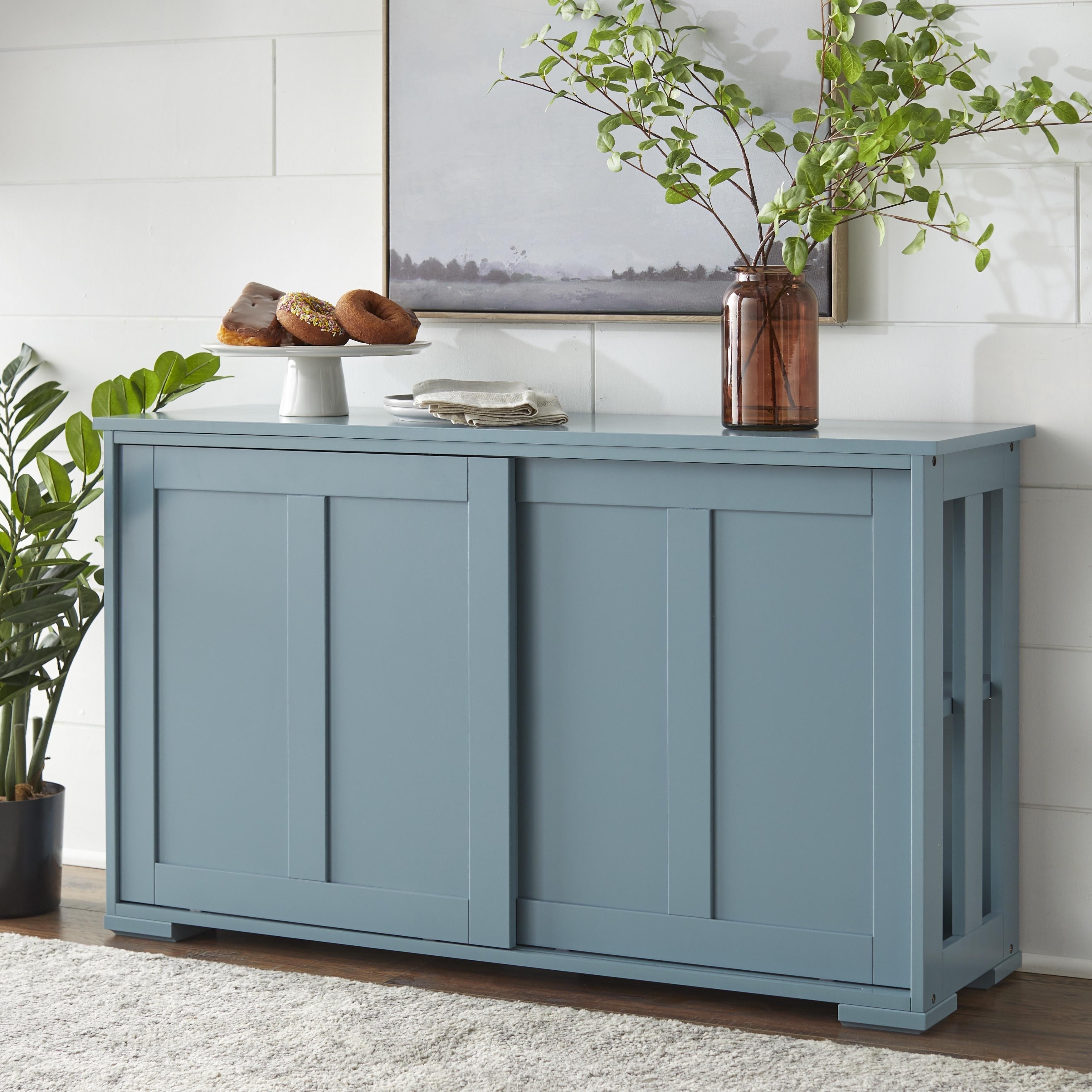 Credenza/buffet impilabile con ante scorrevoli Porch &amp; Den Jefferson