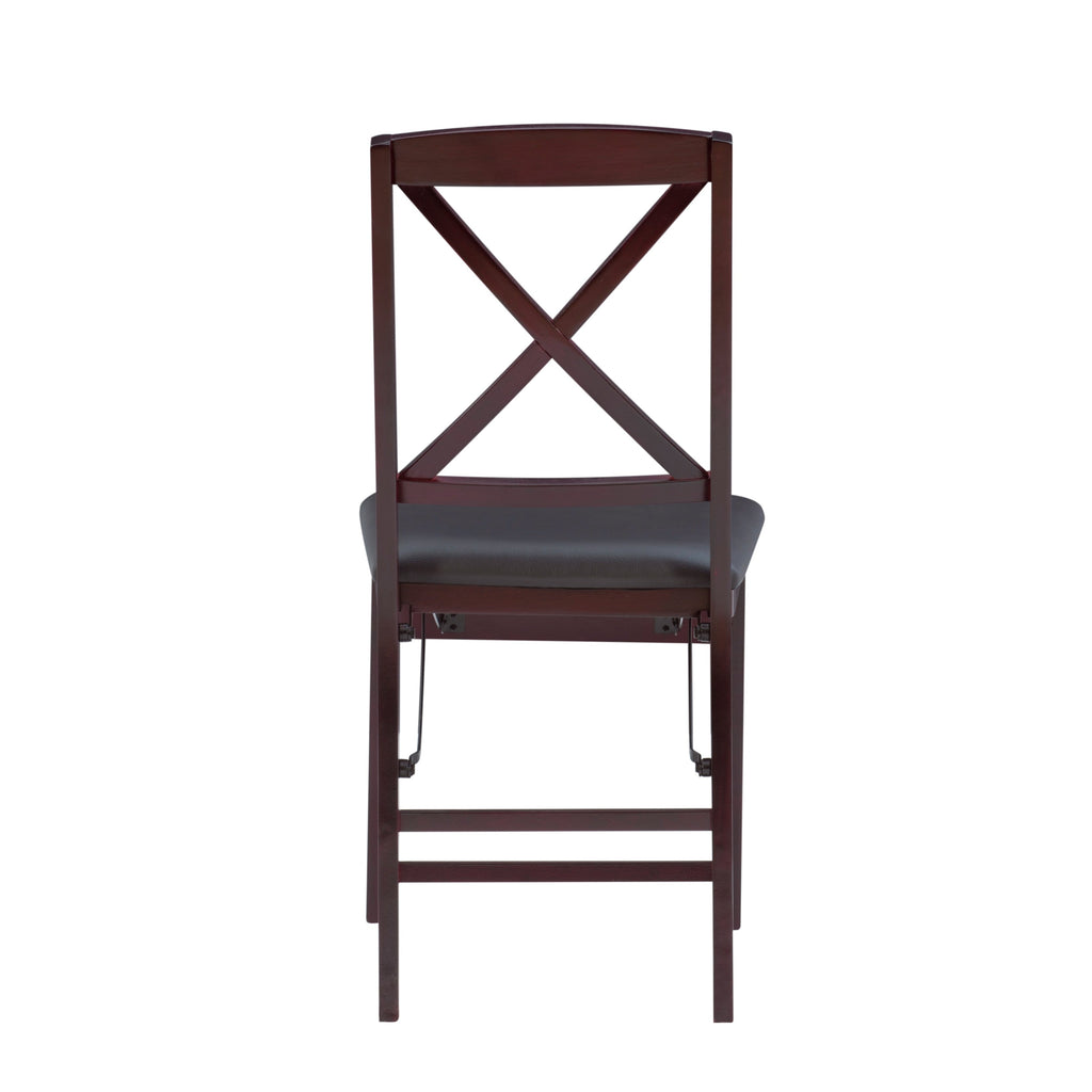 Sedia pieghevole Porch &amp; Den Espresso (set di 2)