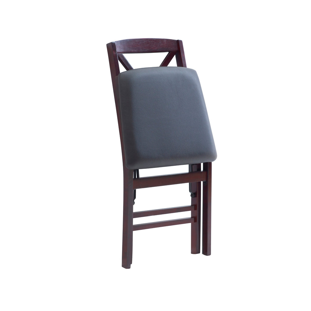 Sedia pieghevole Porch &amp; Den Espresso (set di 2)