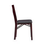 Sedia pieghevole Porch &amp; Den Espresso (set di 2)