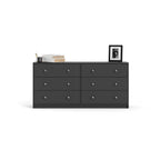 Cassettiera doppia Zoe a 6 cassetti Porch &amp; Den