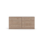 Cassettiera doppia Zoe a 6 cassetti Porch &amp; Den