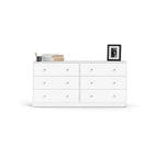 Cassettiera doppia Zoe a 6 cassetti Porch &amp; Den