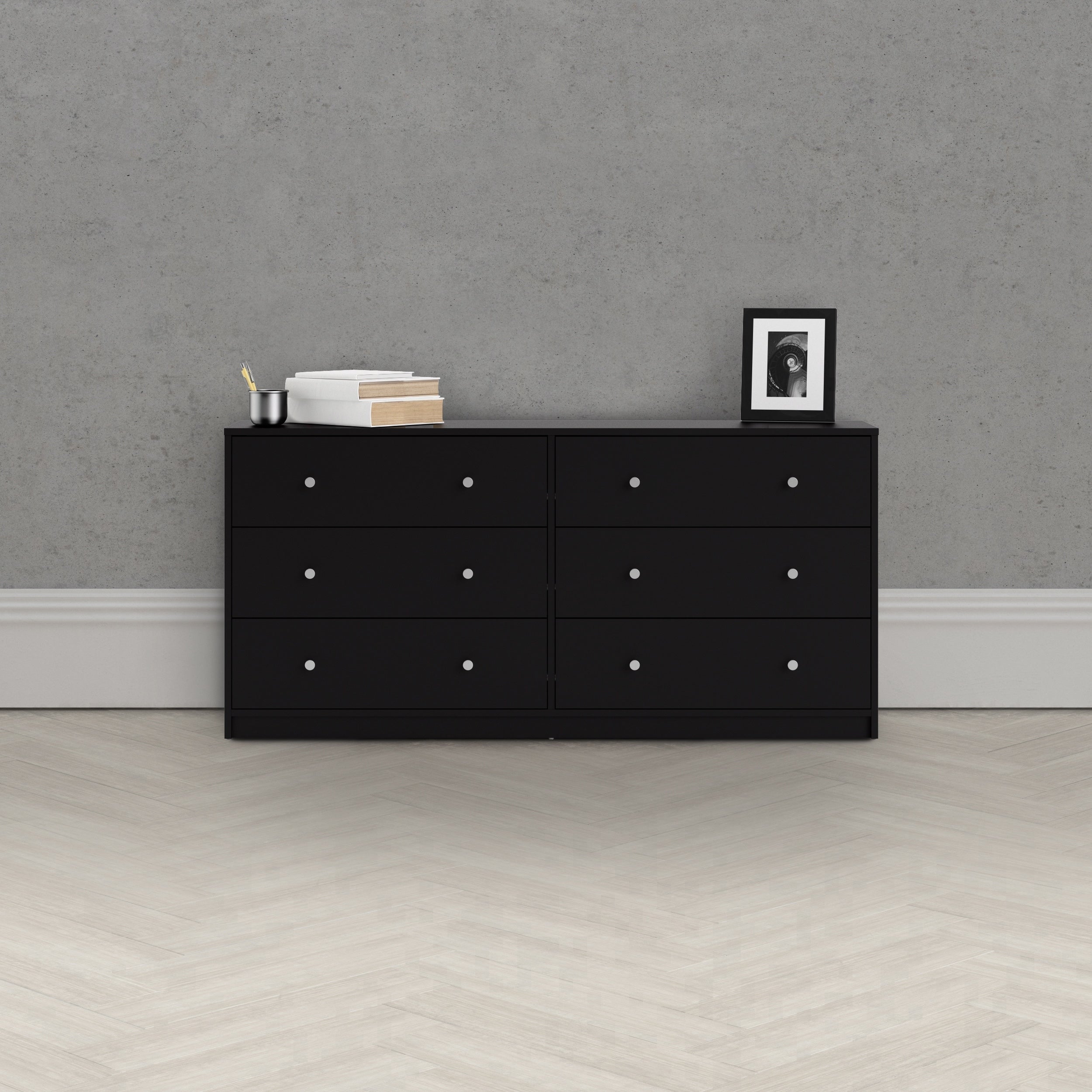 Cassettiera doppia Zoe a 6 cassetti Porch &amp; Den