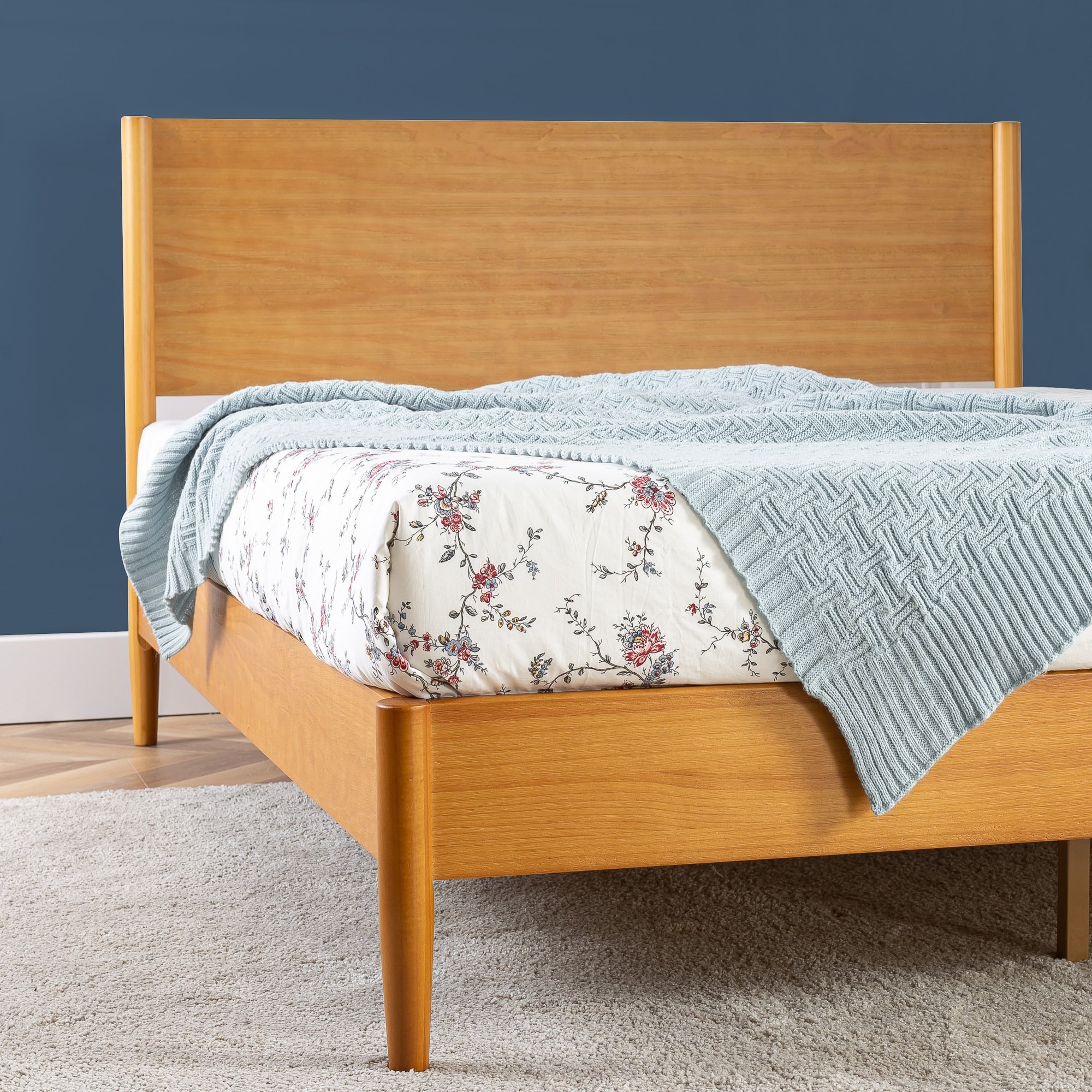 Priage di ZINUS Struttura per letto in legno di metà secolo