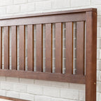 Letto a piattaforma in legno massello Priage by Zinus Antique Espresso