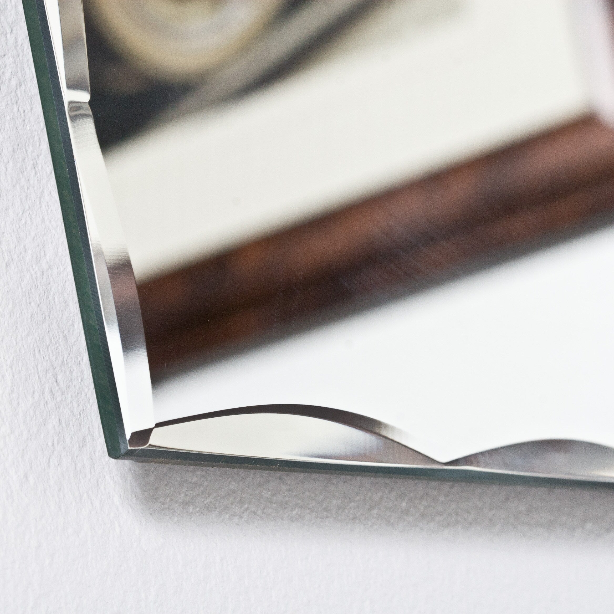Specchio da bagno moderno senza cornice Rita Arch
