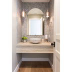 Specchio da bagno moderno senza cornice Rita Arch
