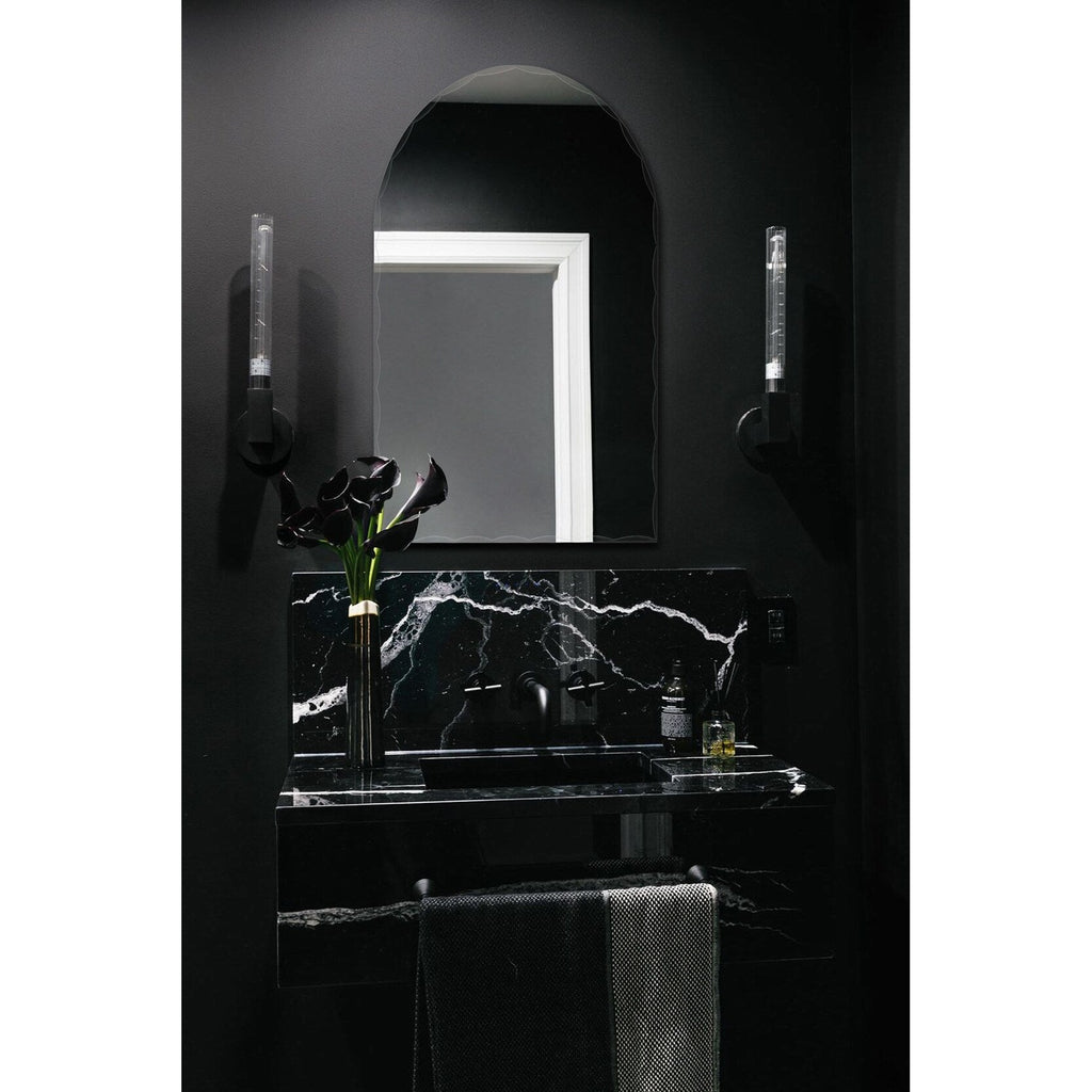 Specchio da bagno moderno senza cornice Rita Arch