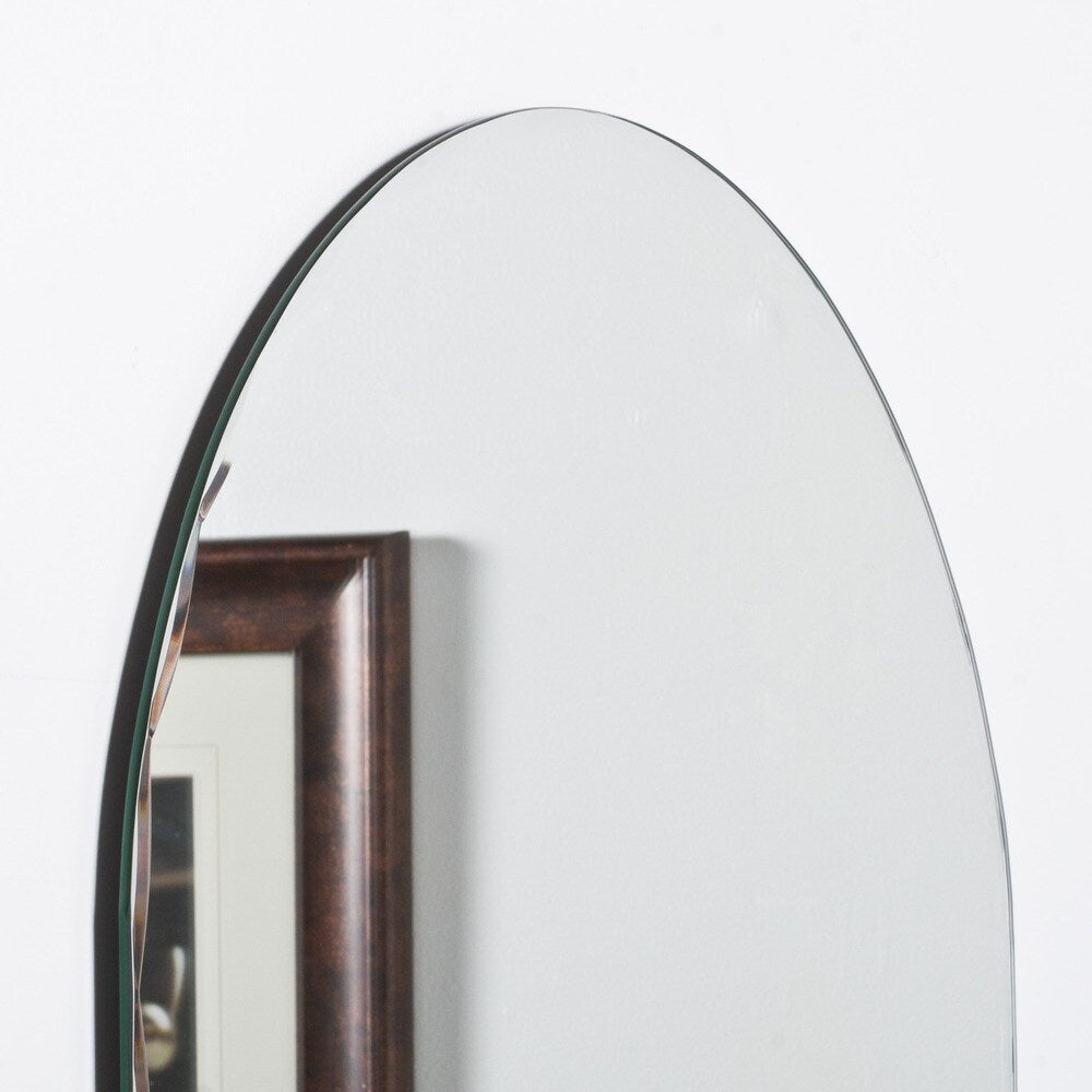 Specchio da bagno moderno senza cornice Rita Arch