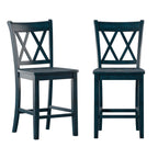 Sedie da bar Ronda Double X-Back (set da 2)