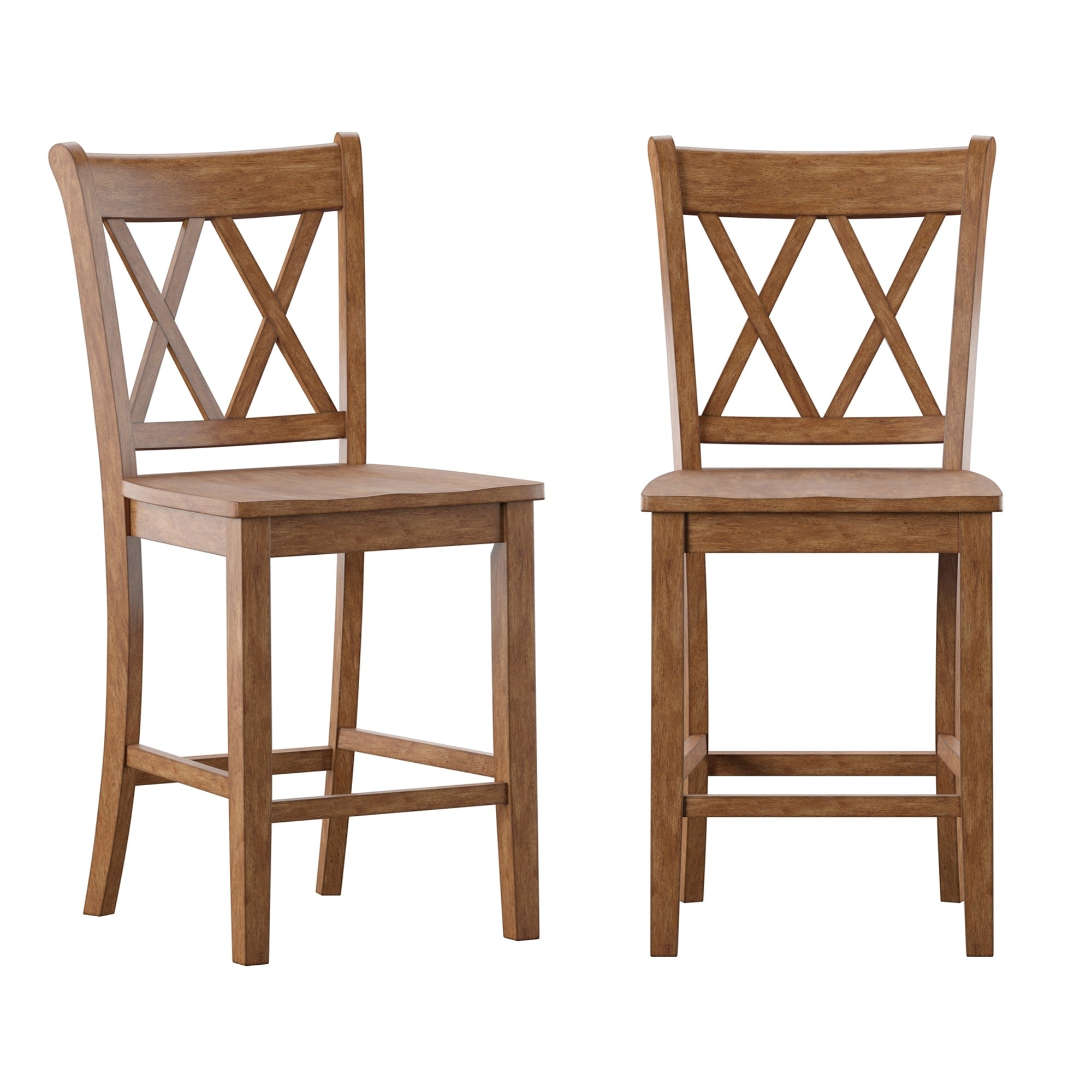 Sedie da bar Ronda Double X-Back (set da 2)