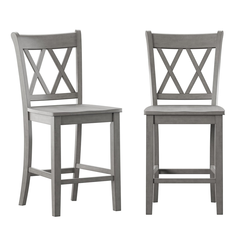 Sedie da bar Ronda Double X-Back (set da 2)