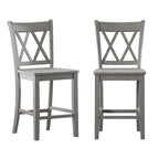 Sedie da bar Ronda Double X-Back (set da 2)
