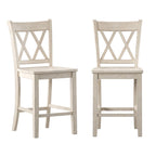 Sedie da bar Ronda Double X-Back (set da 2)