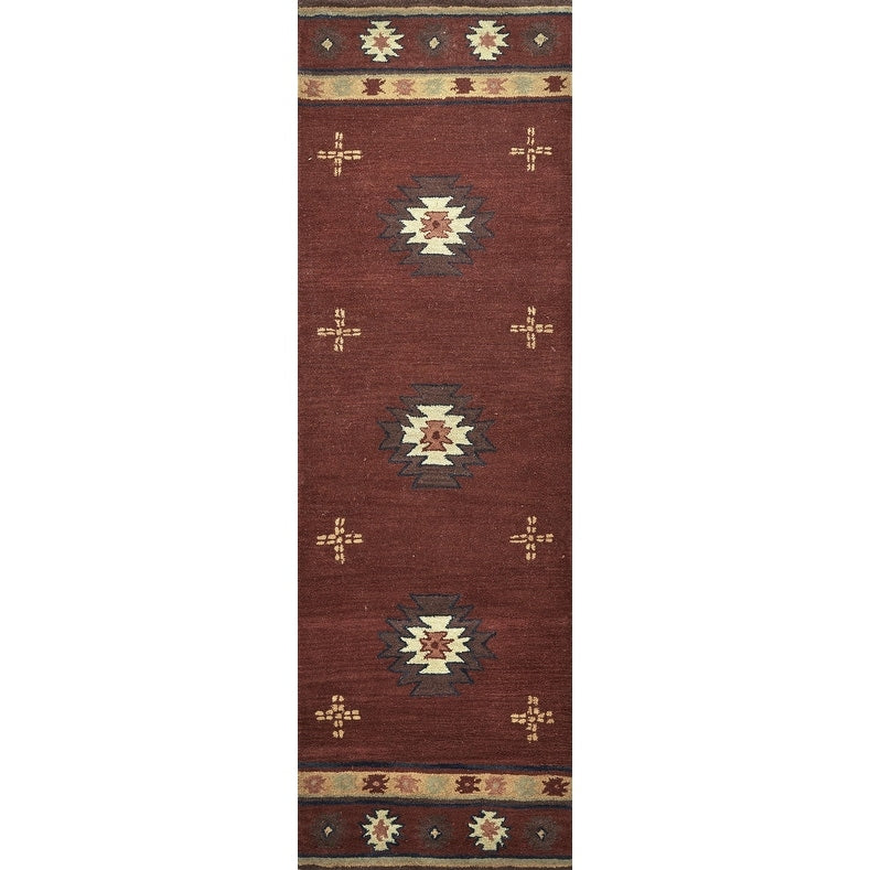 Tappeto in lana annodato a mano Alora Decor Ryder Southwestern