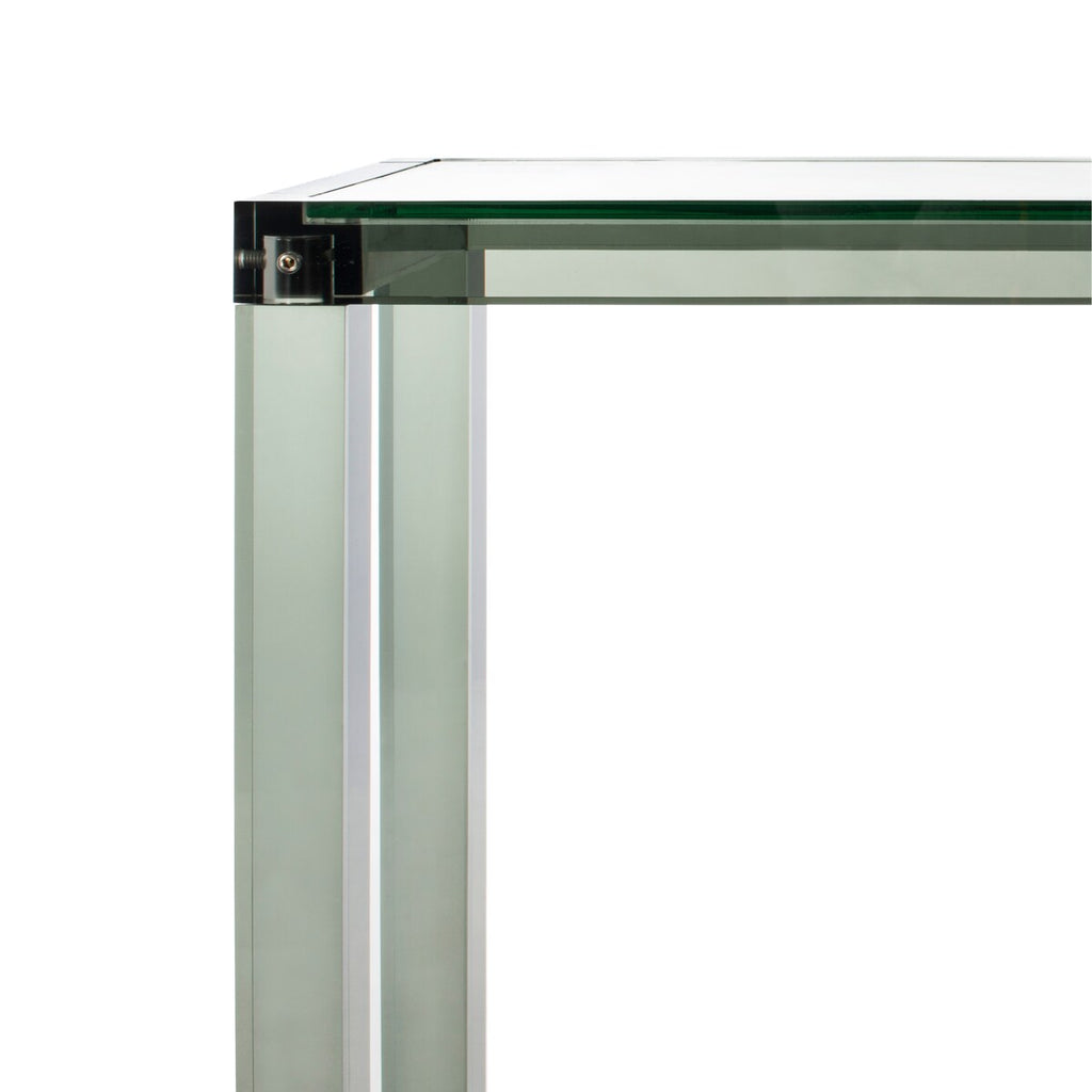Tavolo consolle in acrilico SAFAVIEH Couture Camryn - Trasparente - 60 L x 10 P x 30 A - 52 L x 10 P x 30 A
