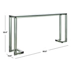 Tavolo consolle in acrilico SAFAVIEH Couture Camryn - Trasparente - 60 L x 10 P x 30 A - 52 L x 10 P x 30 A