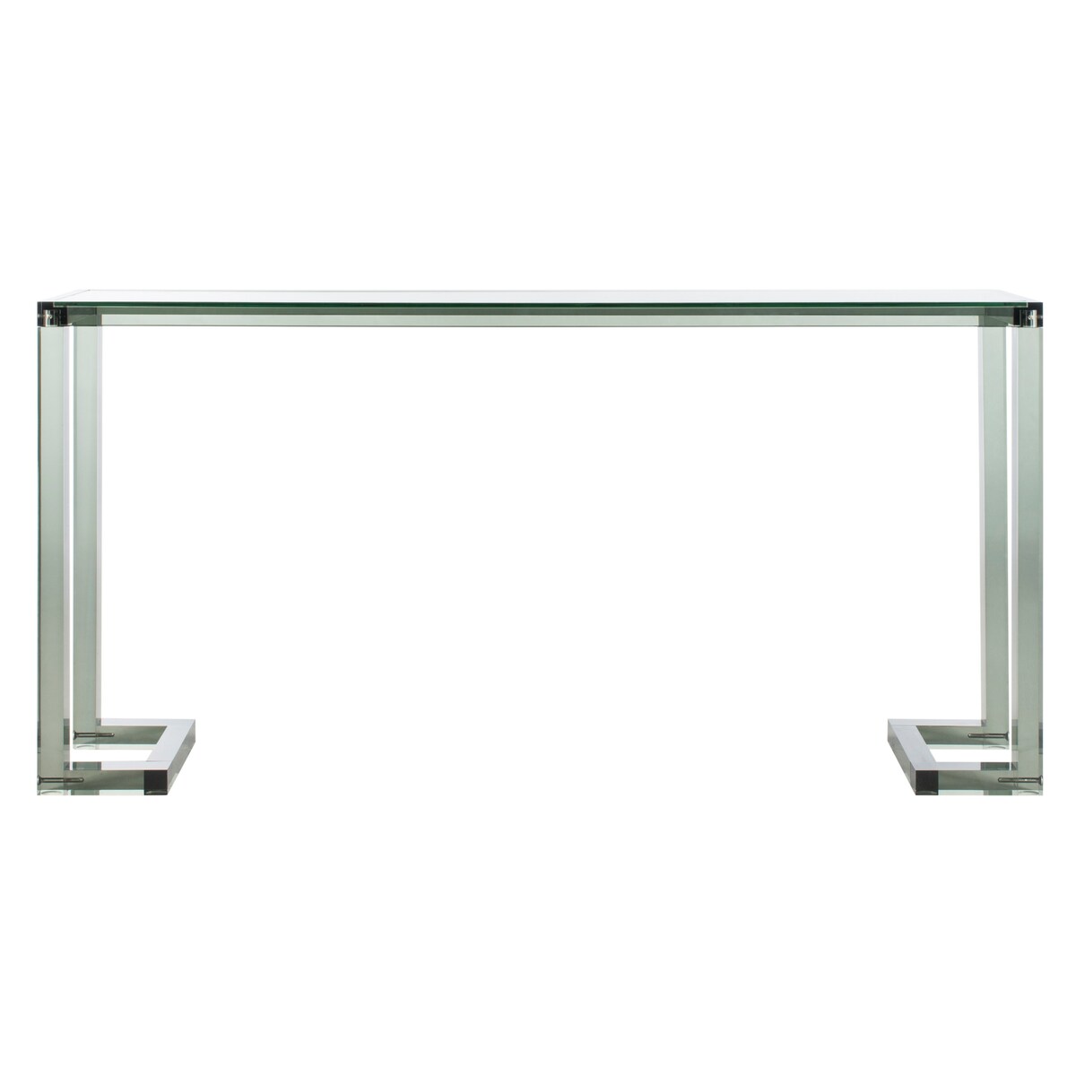 Tavolo consolle in acrilico SAFAVIEH Couture Camryn - Trasparente - 60 L x 10 P x 30 A - 52 L x 10 P x 30 A