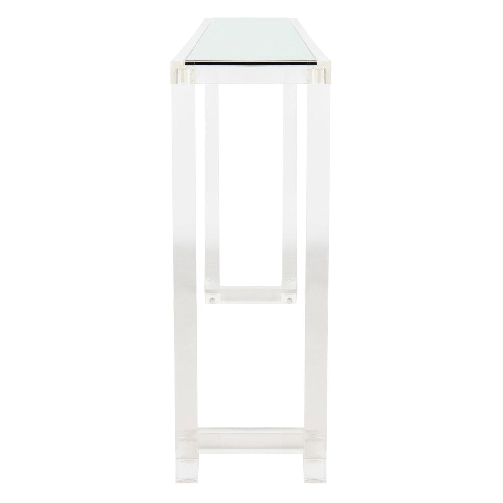 Tavolo consolle in acrilico SAFAVIEH Couture Camryn - Trasparente - 60 L x 10 P x 30 A - 52 L x 10 P x 30 A