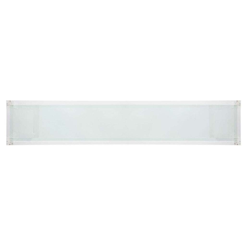 Tavolo consolle in acrilico SAFAVIEH Couture Camryn - Trasparente - 60 L x 10 P x 30 A - 52 L x 10 P x 30 A