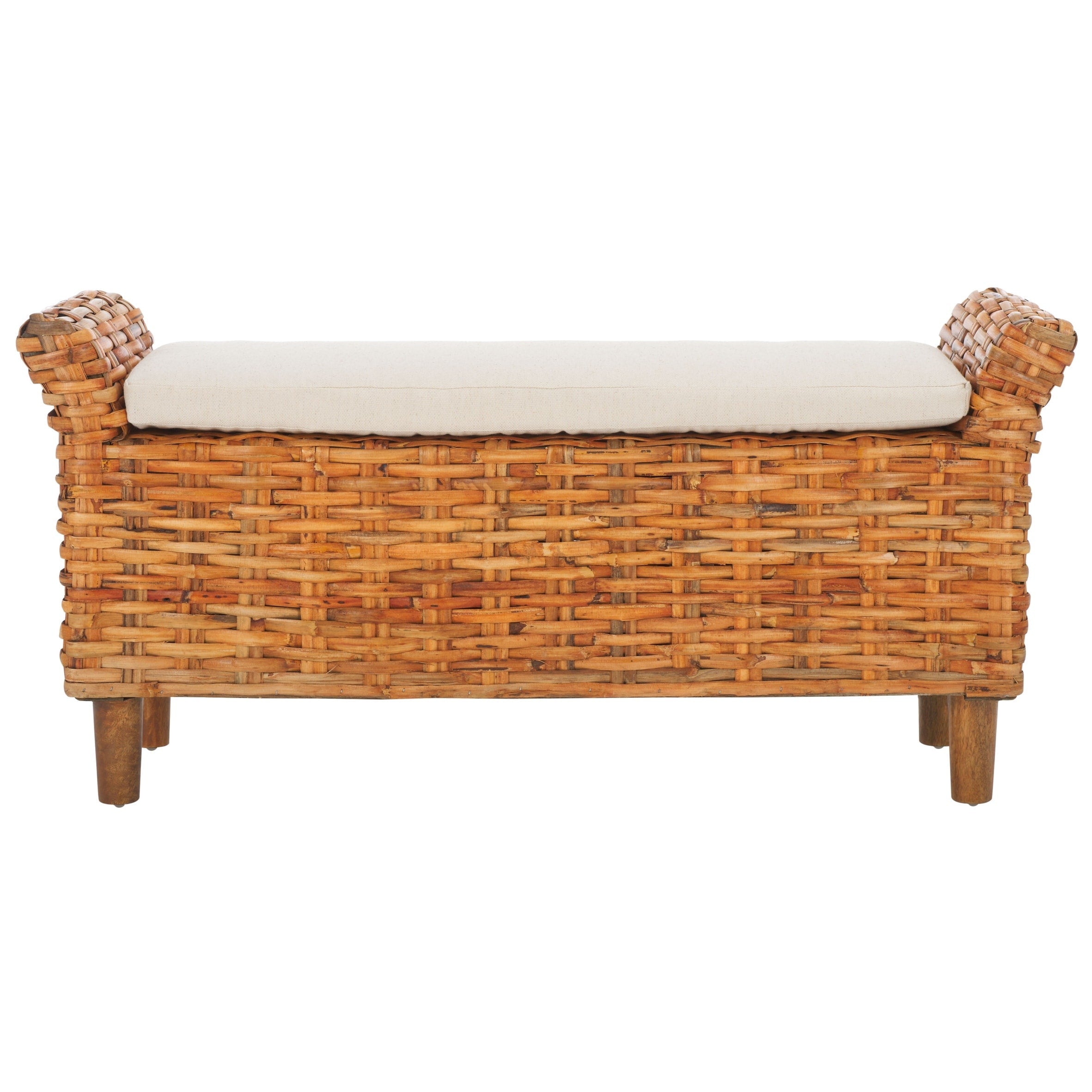 Panca SAFAVIEH Danna Brown - 43,9 x 14,8 x 21,1 - 44L x 15P x 21A