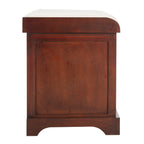 Panca portaoggetti intrecciata Euphemia marrone SAFAVIEH - 33,5 x 16,1 x 19,9 - 34Lx16Px20A