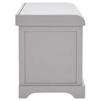 Panca portaoggetti intrecciata Euphemia marrone SAFAVIEH - 33,5 x 16,1 x 19,9 - 34Lx16Px20A