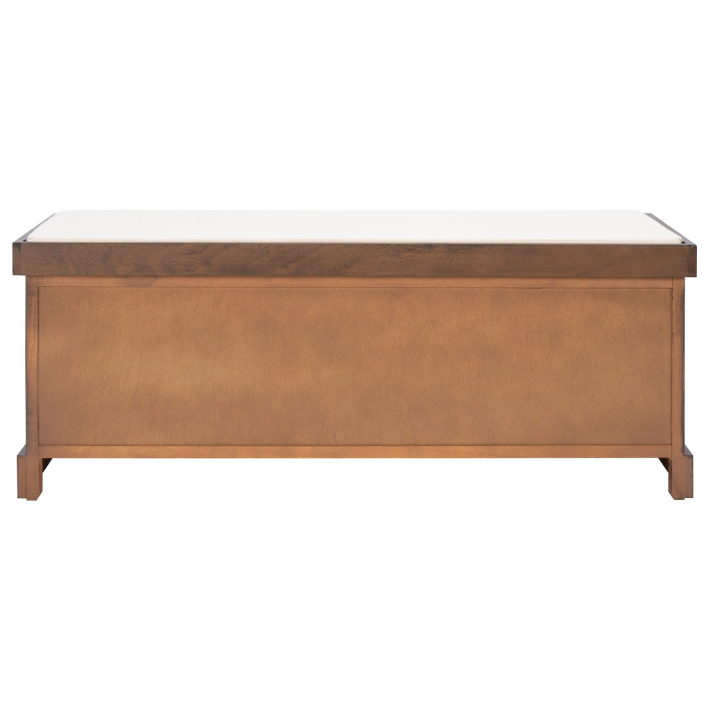 SAFAVIEH Fiorello panca portaoggetti a 3 cassetti con cuscino - 47,3 L x 15 P x 19 A - 47 L x 15 P x 19 A